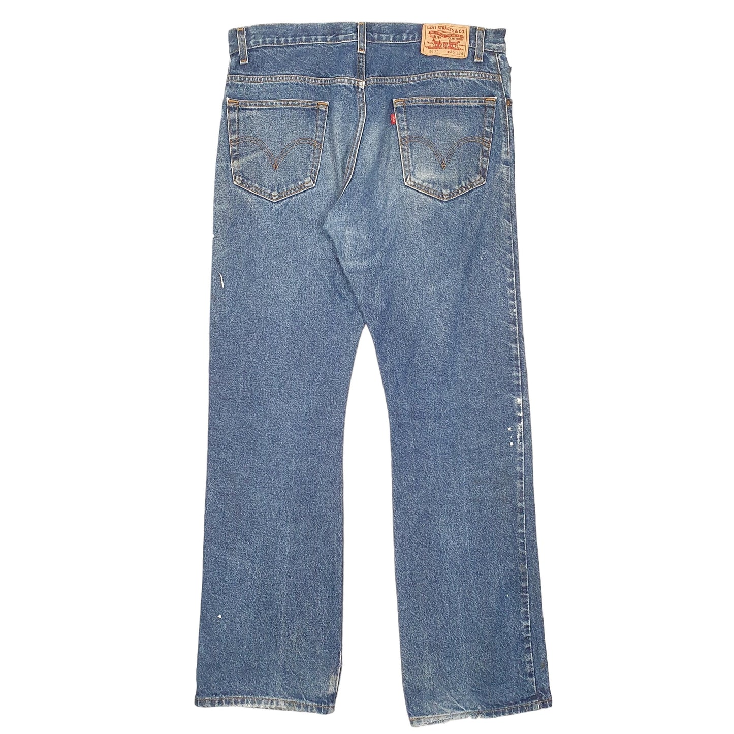 Mens Blue Levis  517 JeansW36 L34