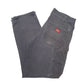 Mens Black Dickies  Carpenter Trousers