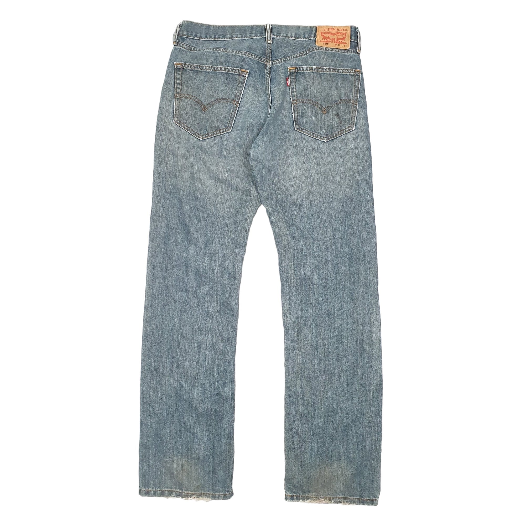Mens Blue Levis  559 JeansW34 L34