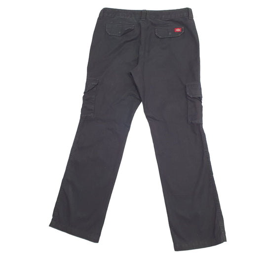 Womens Black Dickies  Cargo Trousers