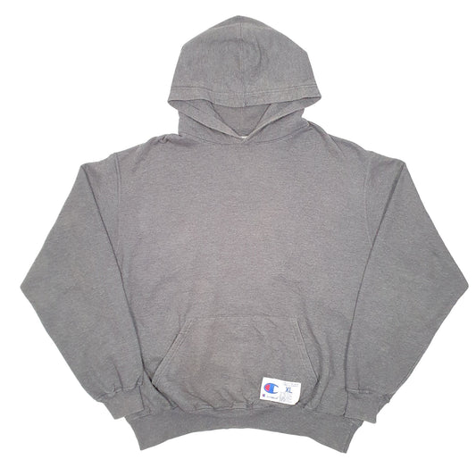 Mens Grey Champion Hoodie Jumper