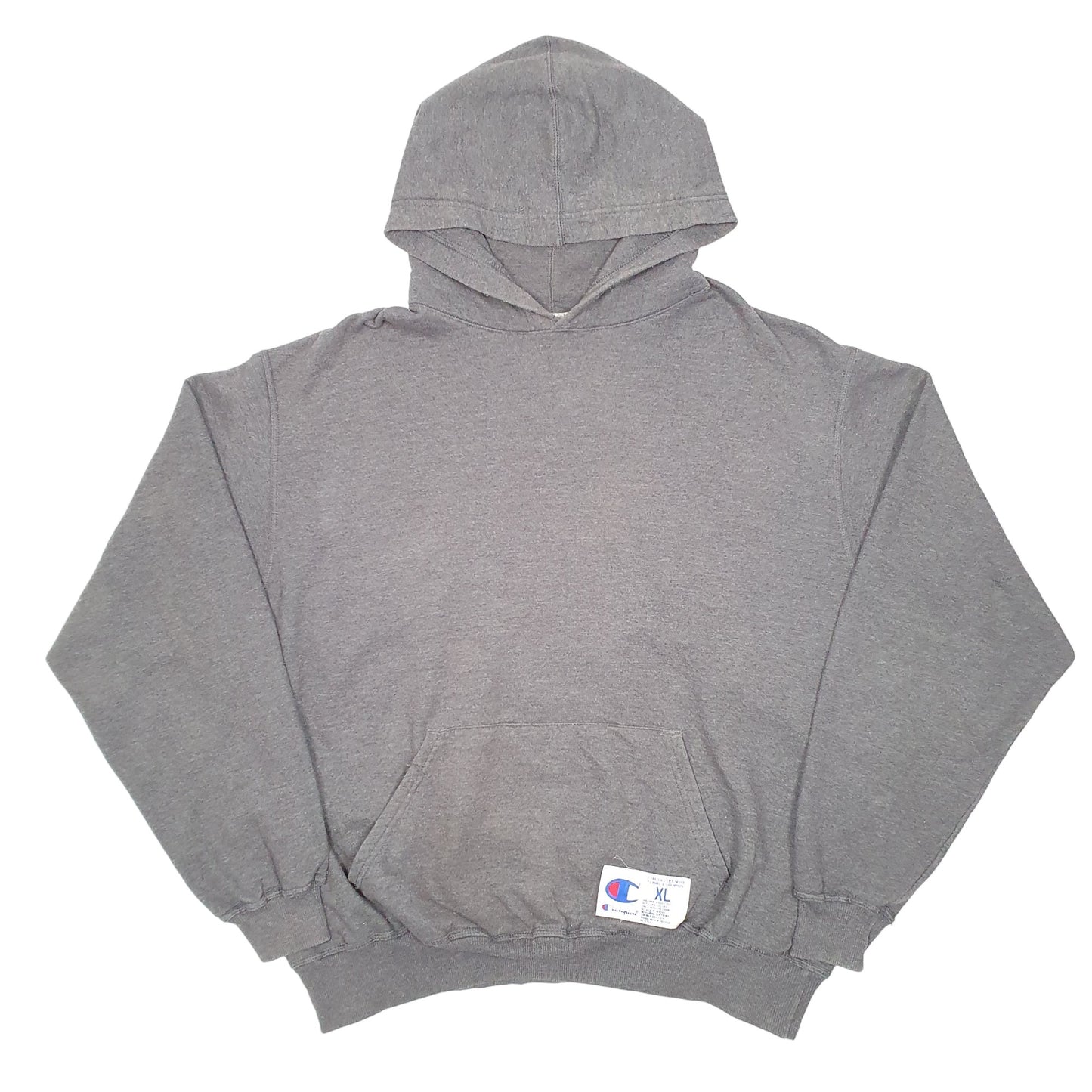 Mens Grey Champion  Hoodie Jumper