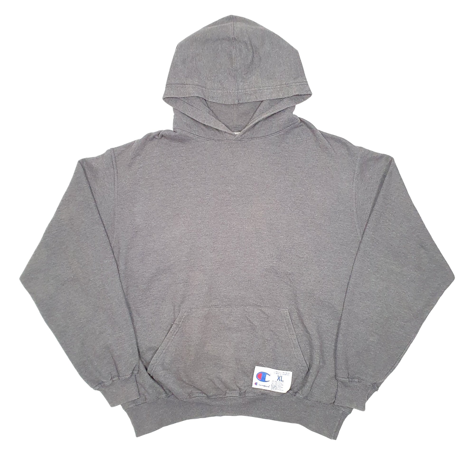 Mens Grey Champion  Hoodie Jumper