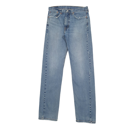 Mens Blue Levis  505 JeansW34 L34