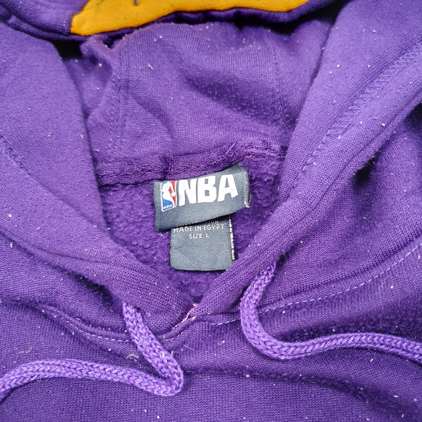 Mens Purple NBA LA Lakers Basketball Hoodie Jumper