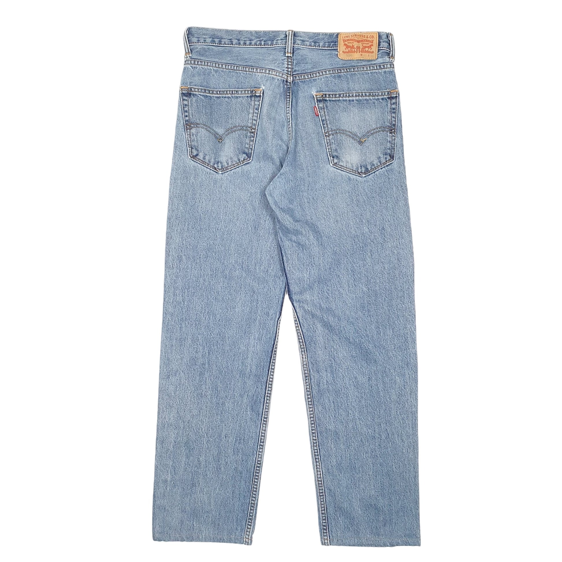 Mens Blue Levis  550 JeansW32 L30