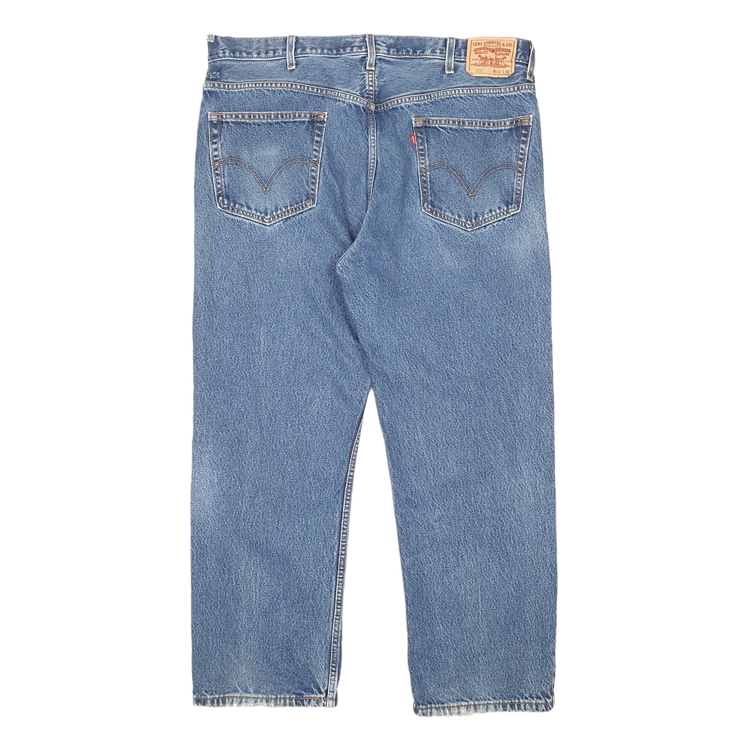 Mens Blue Levis  505 JeansW42 L30