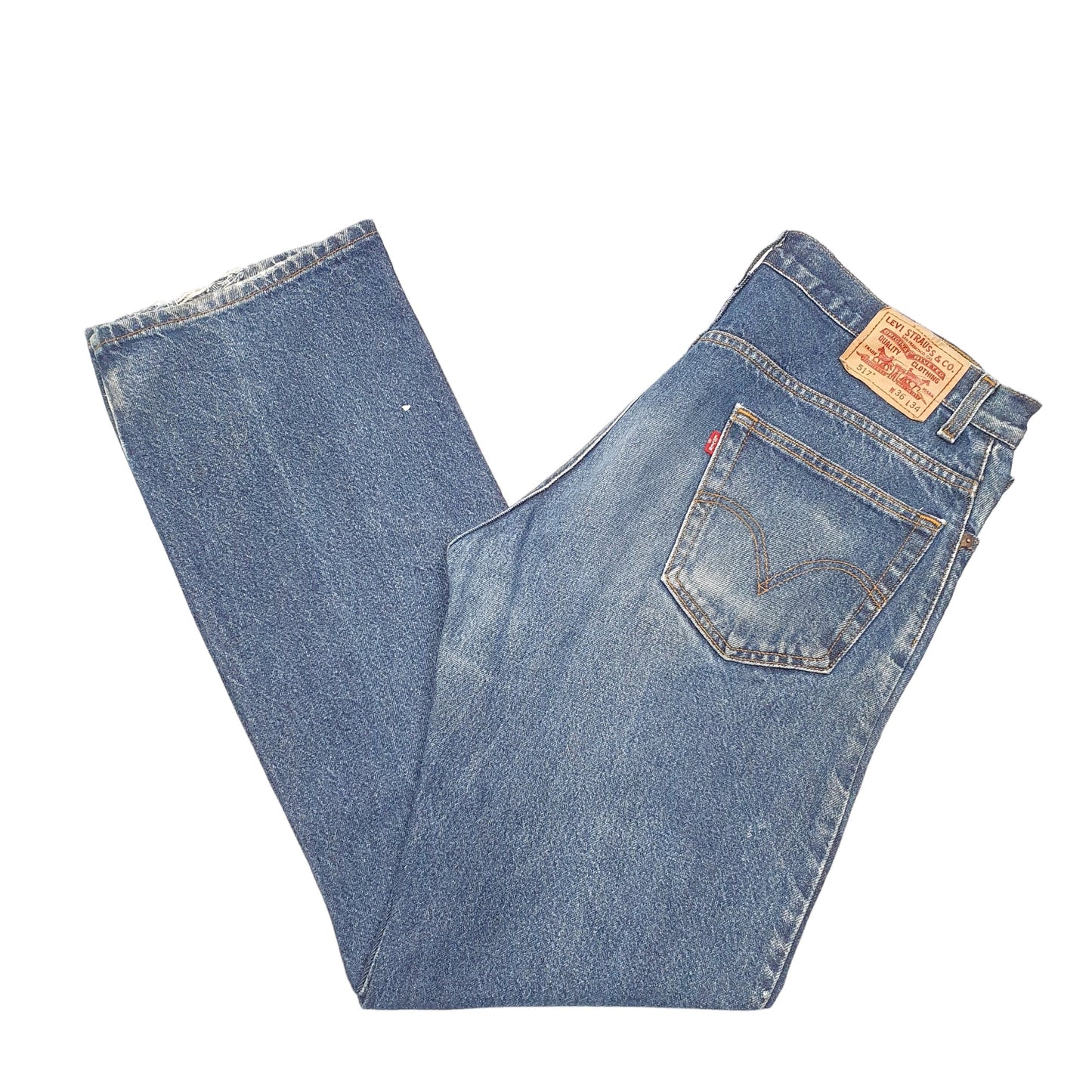 Mens Blue Levis  517 JeansW36 L34