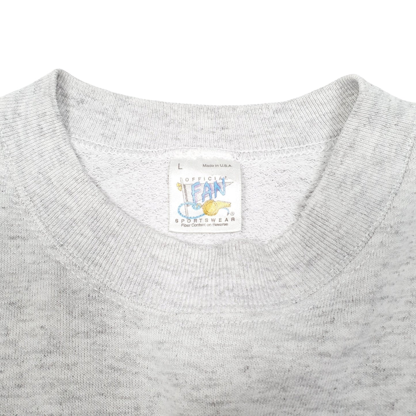 Mens Grey Official Fan Sportswear NFL Jaguars Vintage 1993 90s Crewneck Jumper