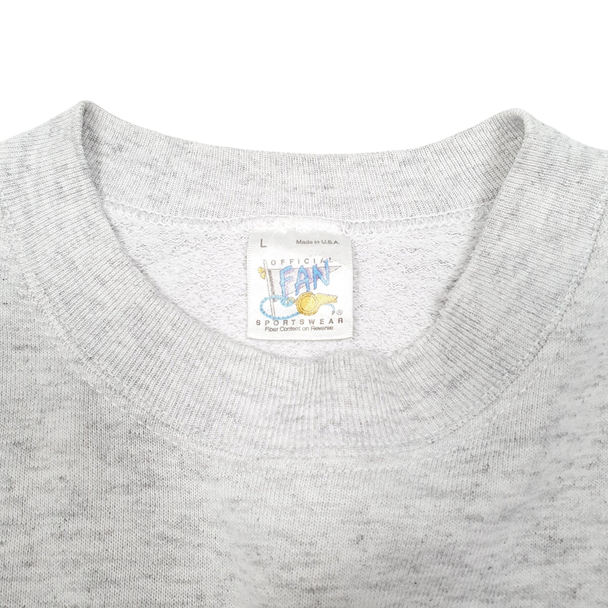 Mens Grey Official Fan Sportswear NFL Jaguars Vintage 1993 90s Crewneck Jumper