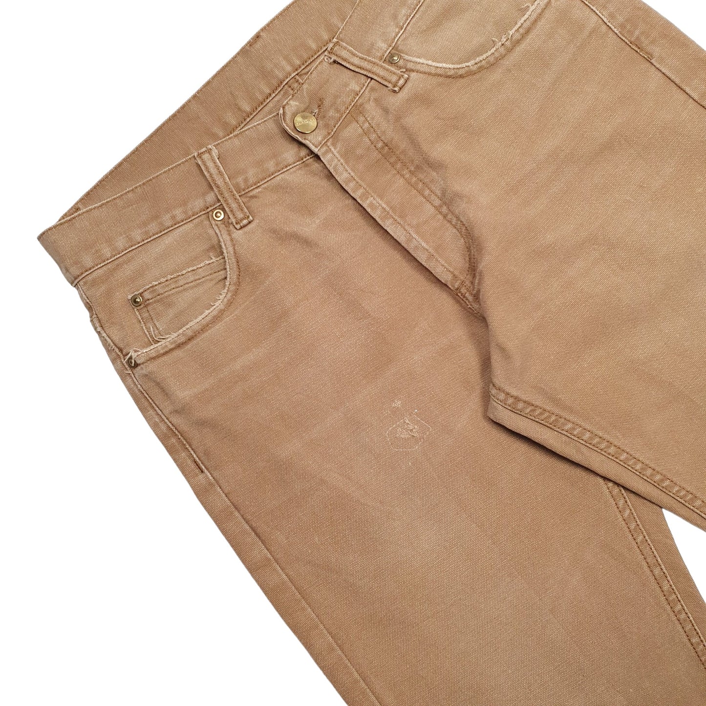 Mens Tan Carhartt  Casual JeansW32 L33