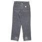 Mens Black Carhartt WIP Simple Pant Straight Casual JeansW34 L34