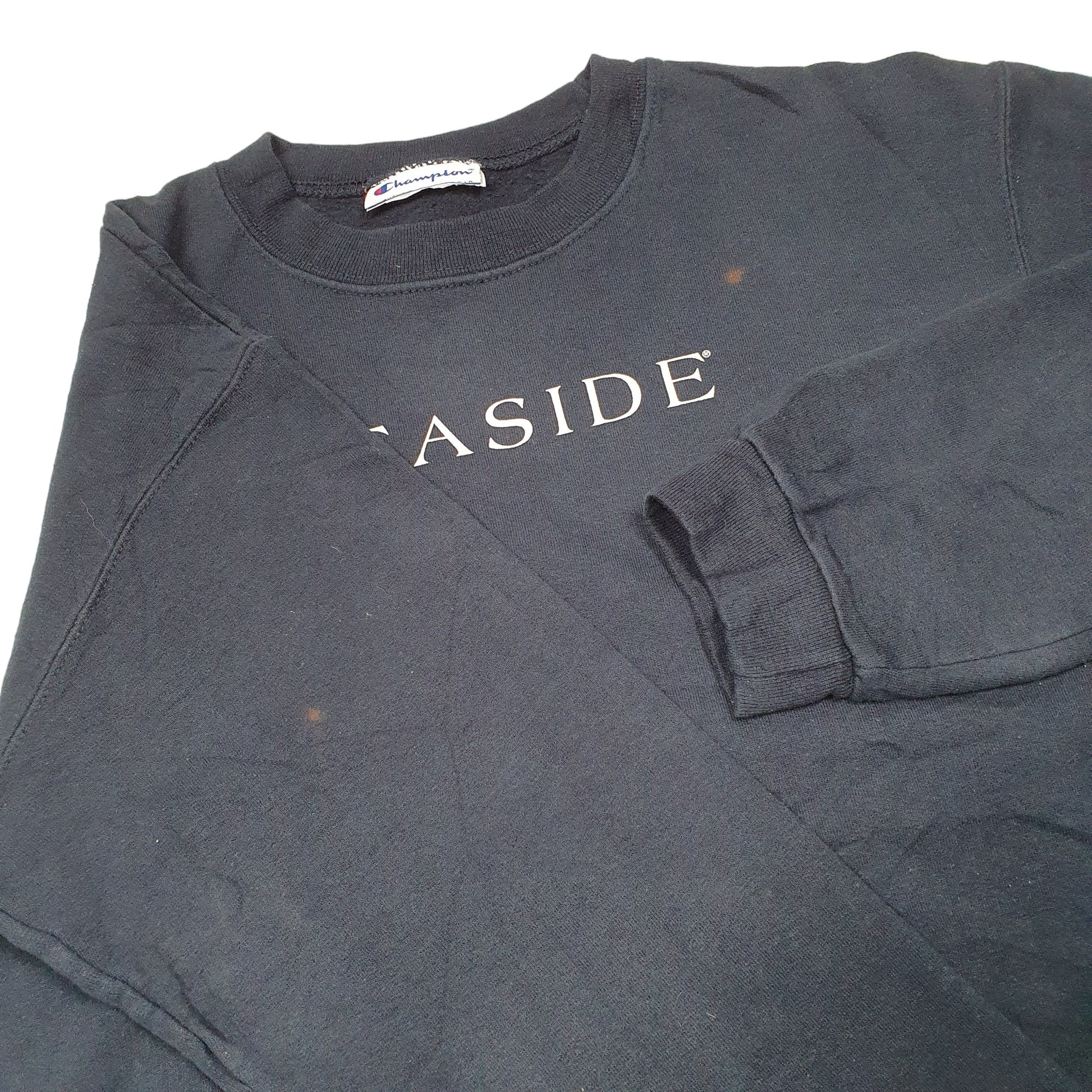 Mens Navy Champion Seaside Crewneck Jumper