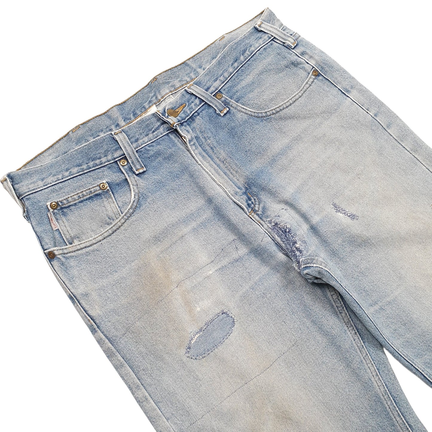 Mens Blue Carhartt B480 Carpenter JeansW36 L32