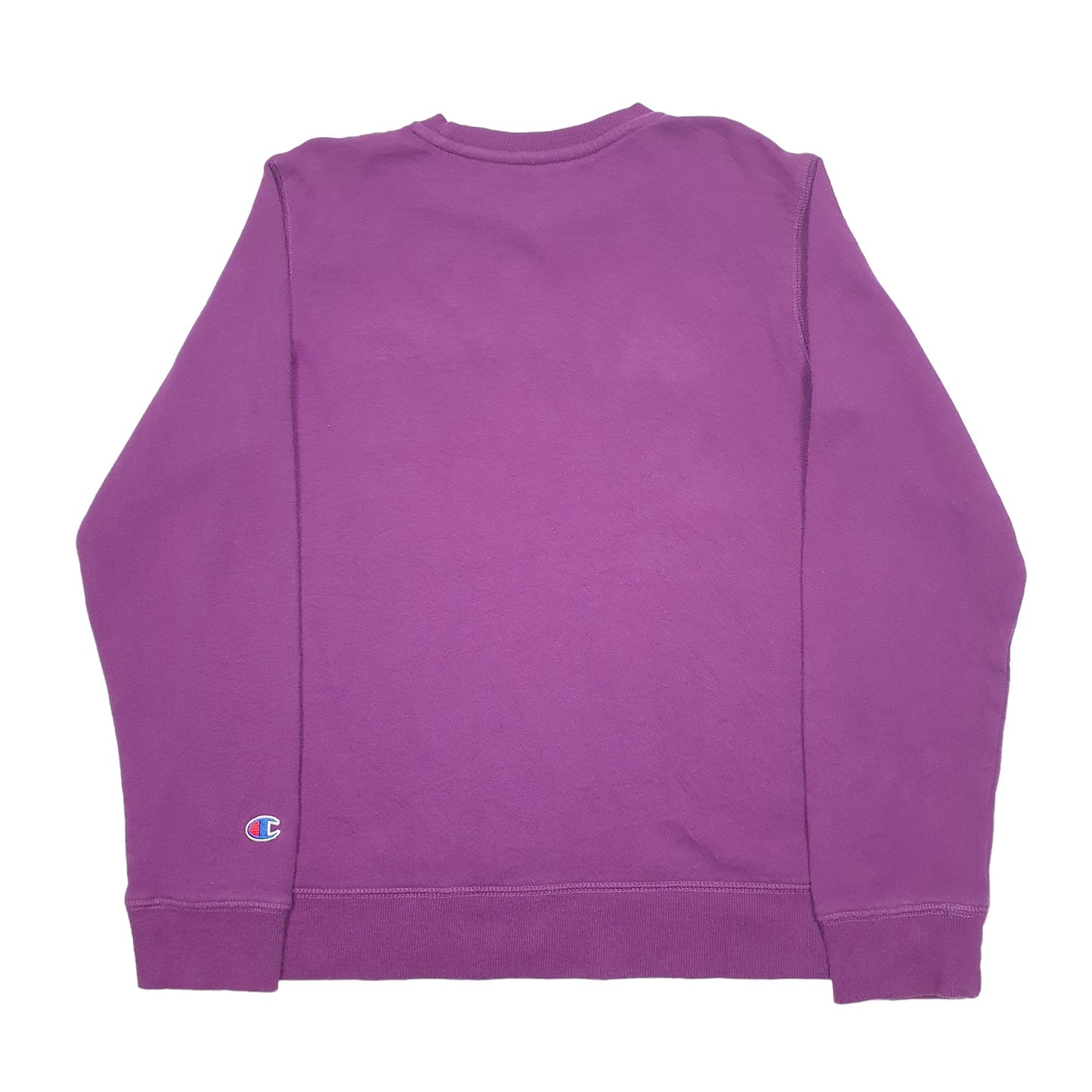 Womens Purple Champion  Crewneck Jumper