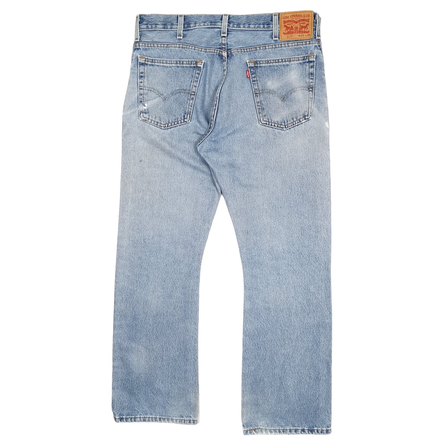 Mens Blue Levis  517 JeansW34 L30