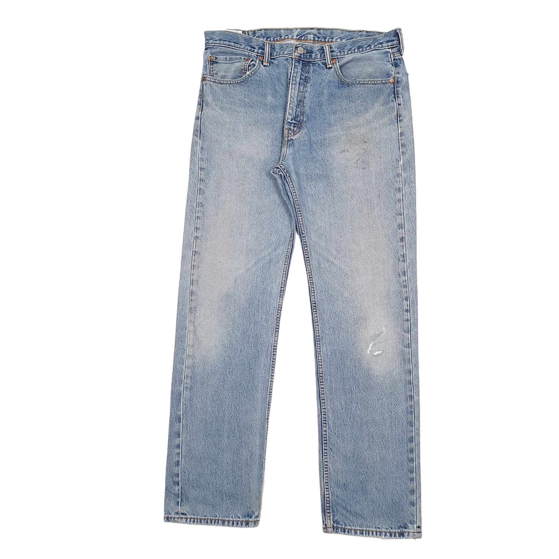 Mens Blue Levis  505 JeansW38 L34