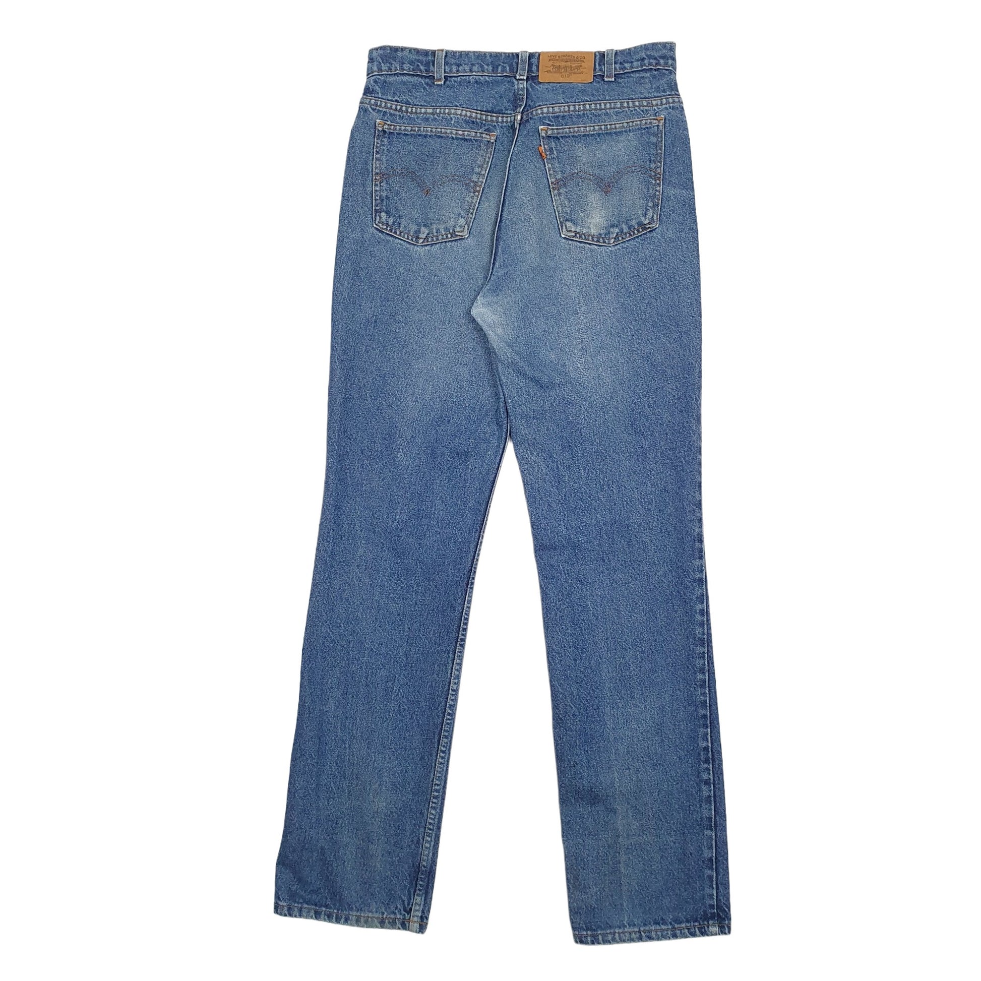 Mens Blue Levis  619 JeansW34 L34
