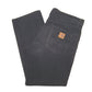 Mens Black Carhartt  Corduroy Trousers
