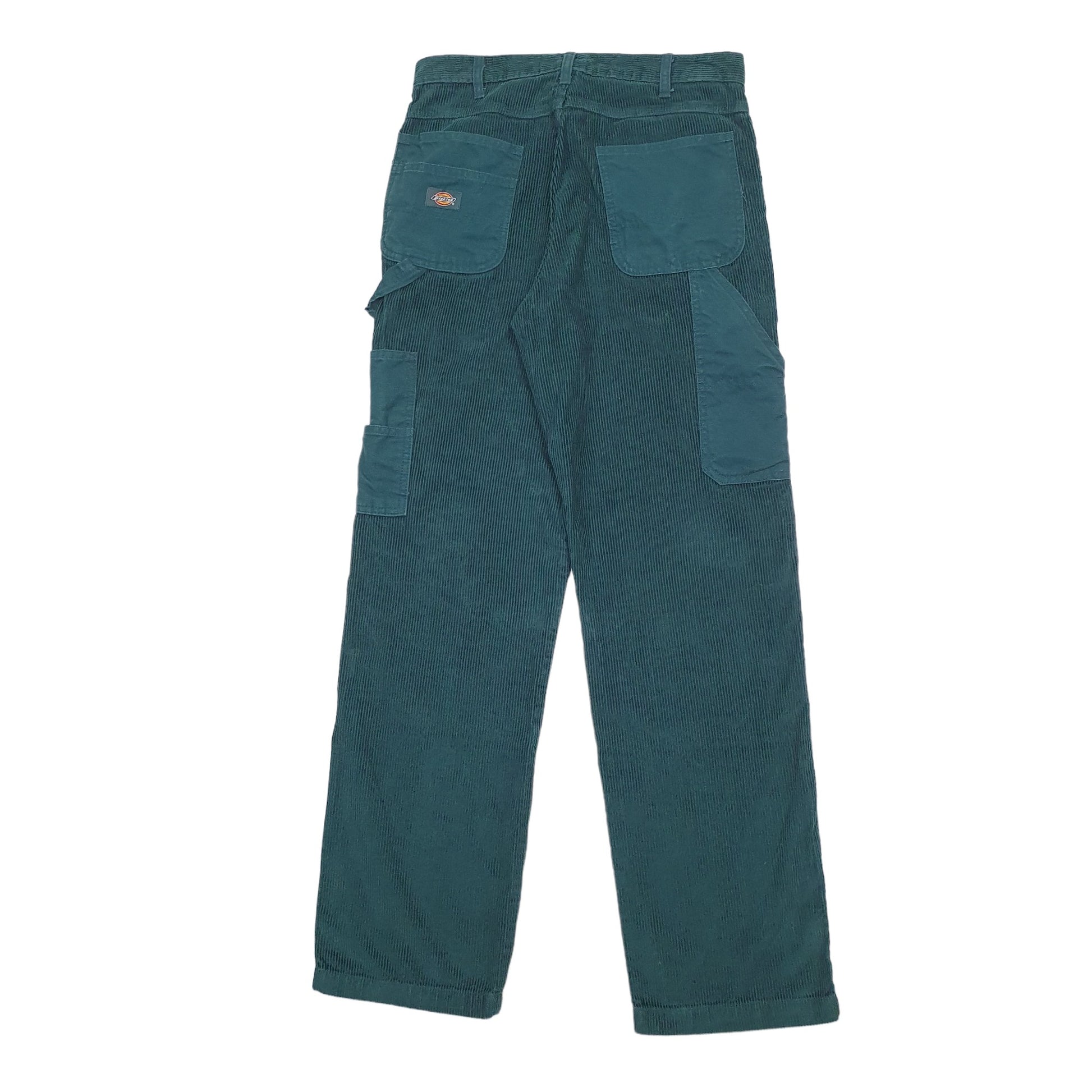 Mens Green Dickies  Corduroy Trousers