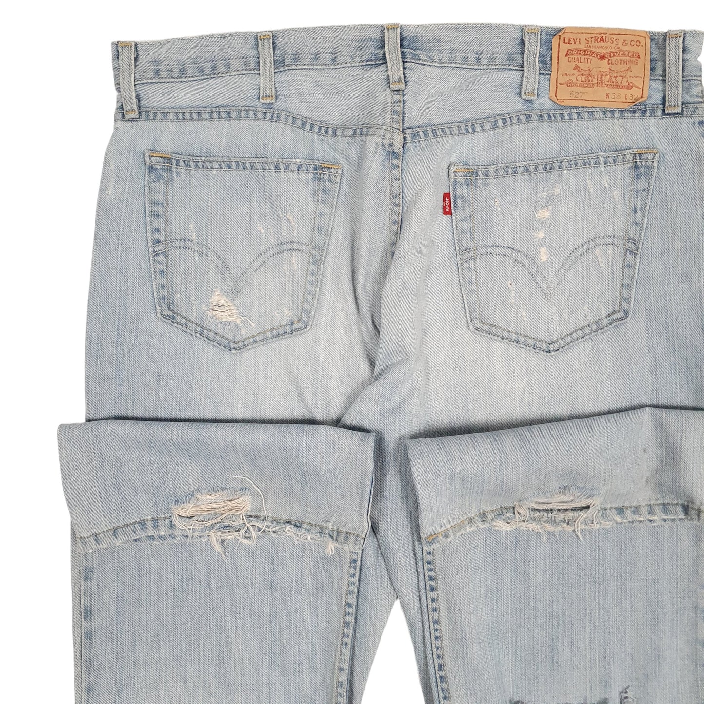 Mens Blue Levis 2000s Y2K 517 JeansW38 L32