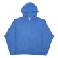 Mens Blue Champion Hoodie Full Zip Jumper