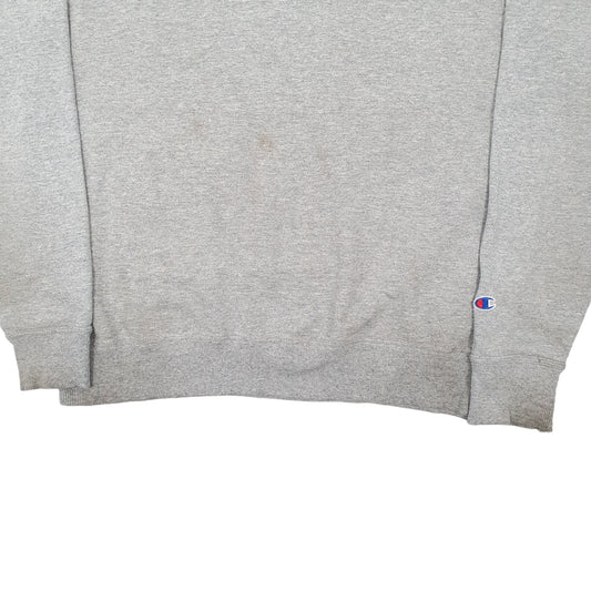Mens Grey Champion  Crewneck Jumper