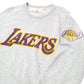 Mens Grey Levis NBA Lakers Basketball Crewneck Jumper
