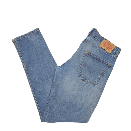 Mens Blue Levis Stretch Casual JeansW34 L32