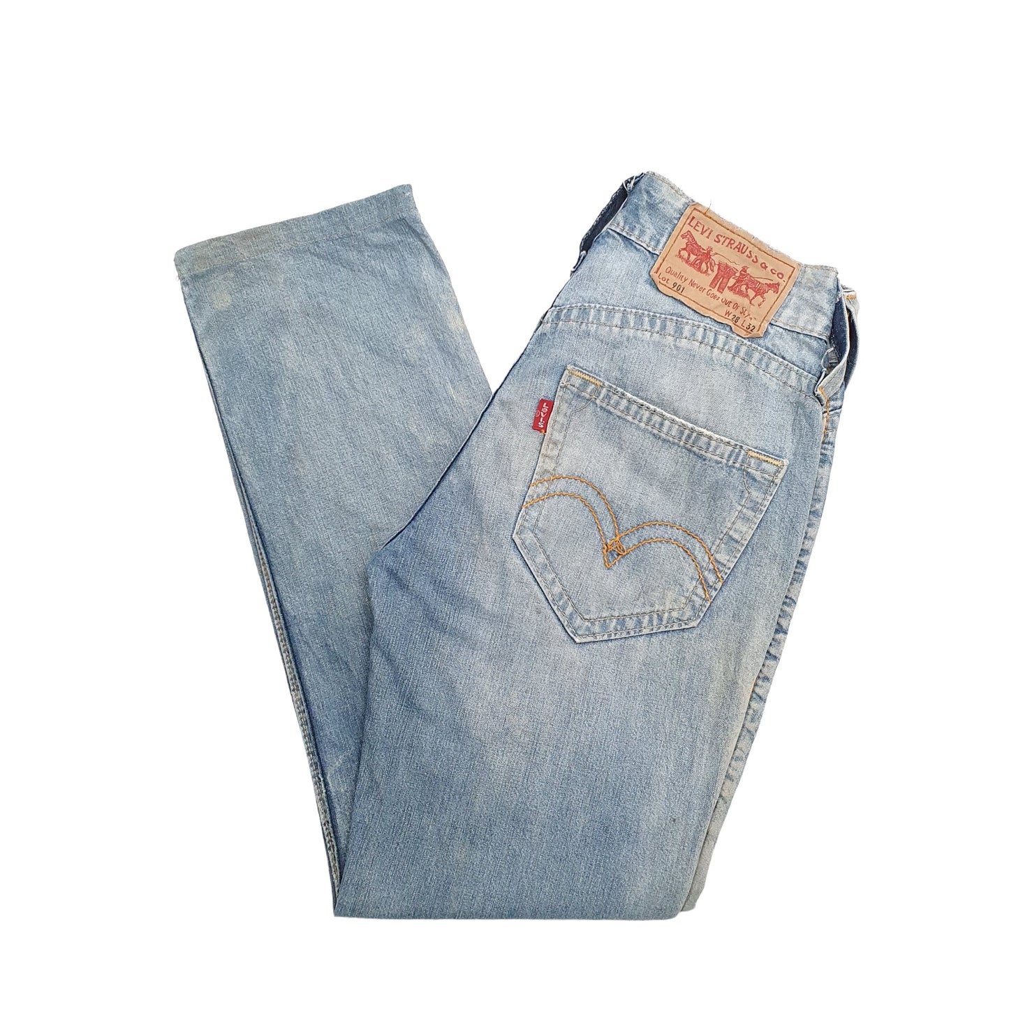 Womens Blue Levis  901 JeansW28 L28