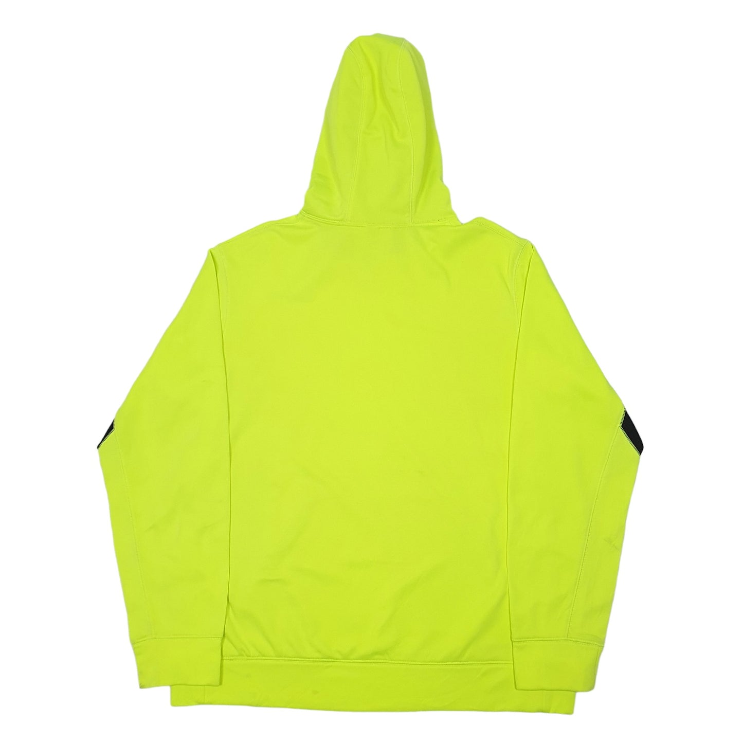 Mens Green Nike Active Therma Fit Running Workout High Vis Hoodie Jumper