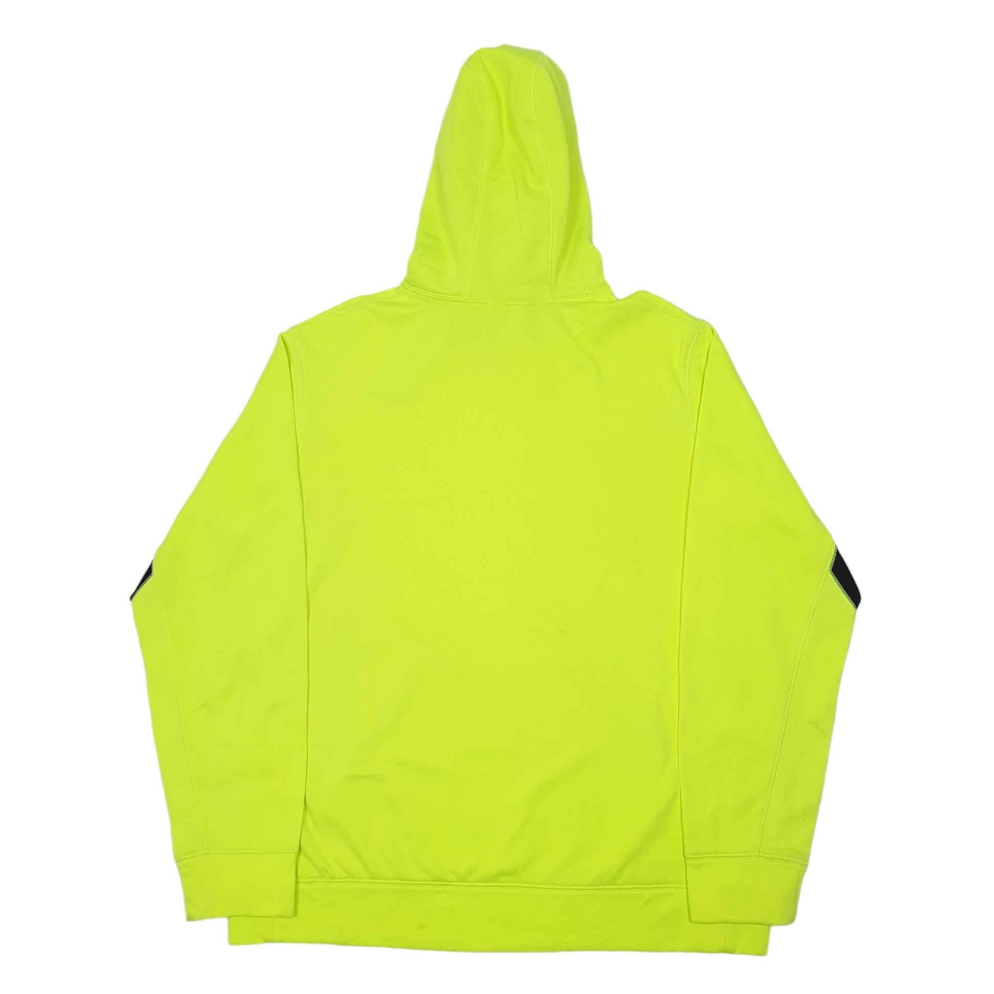 Mens Green Nike Active Therma Fit Running Workout High Vis Hoodie Jumper