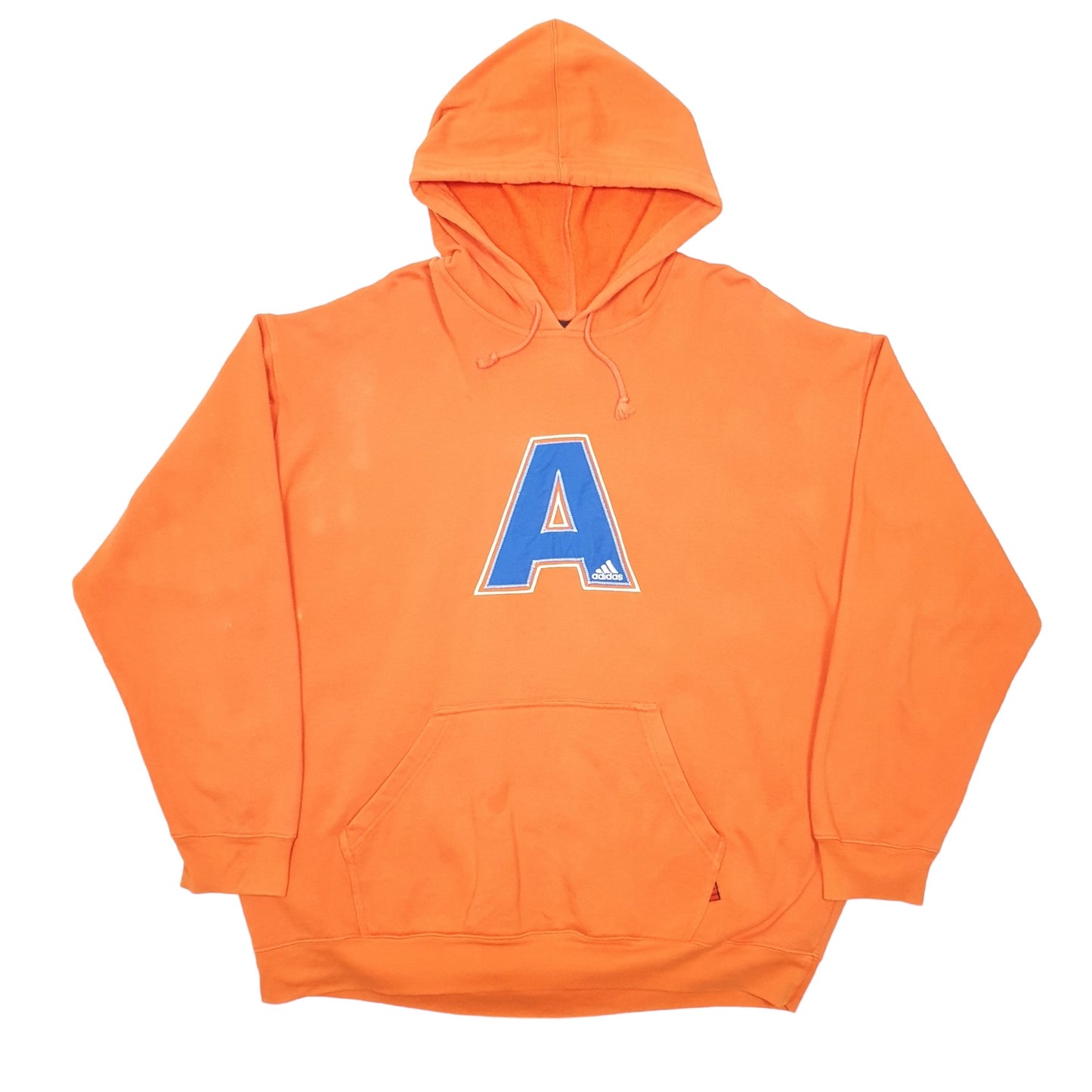 Mens Orange Adidas Auburn Tigers American Football Hoodie Jumper