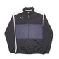 Mens Black Puma  Full Zip Jumper