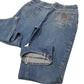 Mens Blue Carhartt Relaxed 381-83 JeansW38 L32