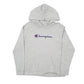 Womens Grey Champion  Hoodie Jumper