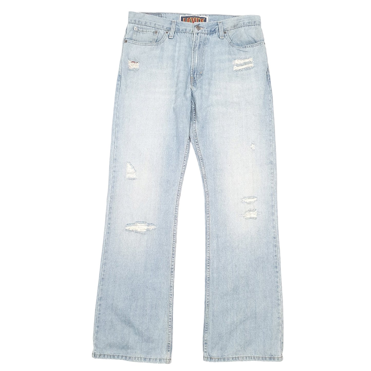 Mens Blue Levis  527 JeansW34 L34