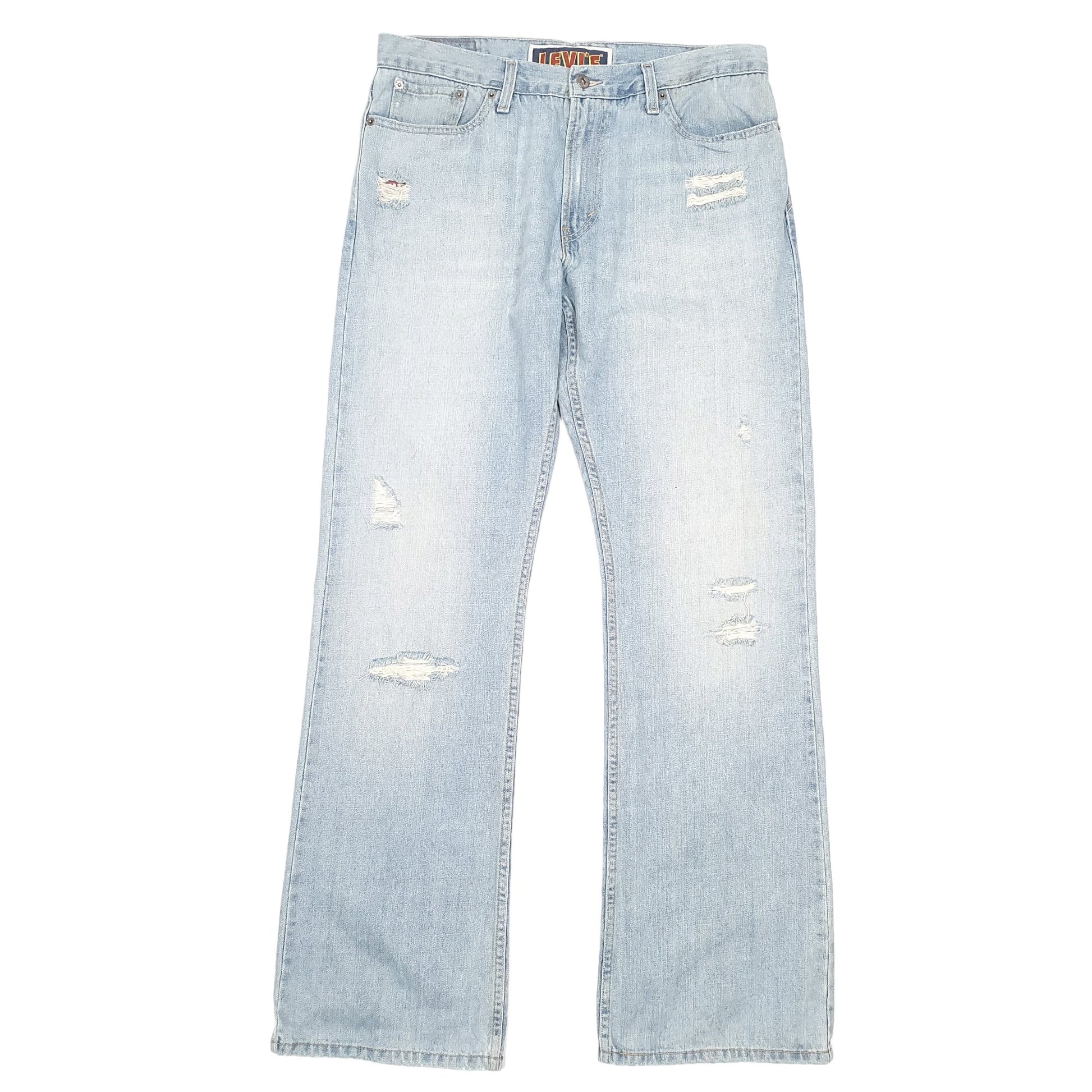 Mens Blue Levis  527 JeansW34 L34