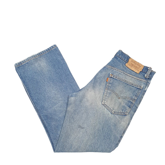 Mens Blue Levis Vintage Orange Tab 517 JeansW32 L30