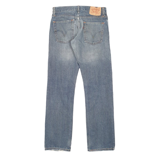 Mens Blue Levis Slim 514 JeansW28 L30