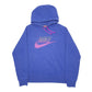 Mens Blue Nike  Hoodie Jumper