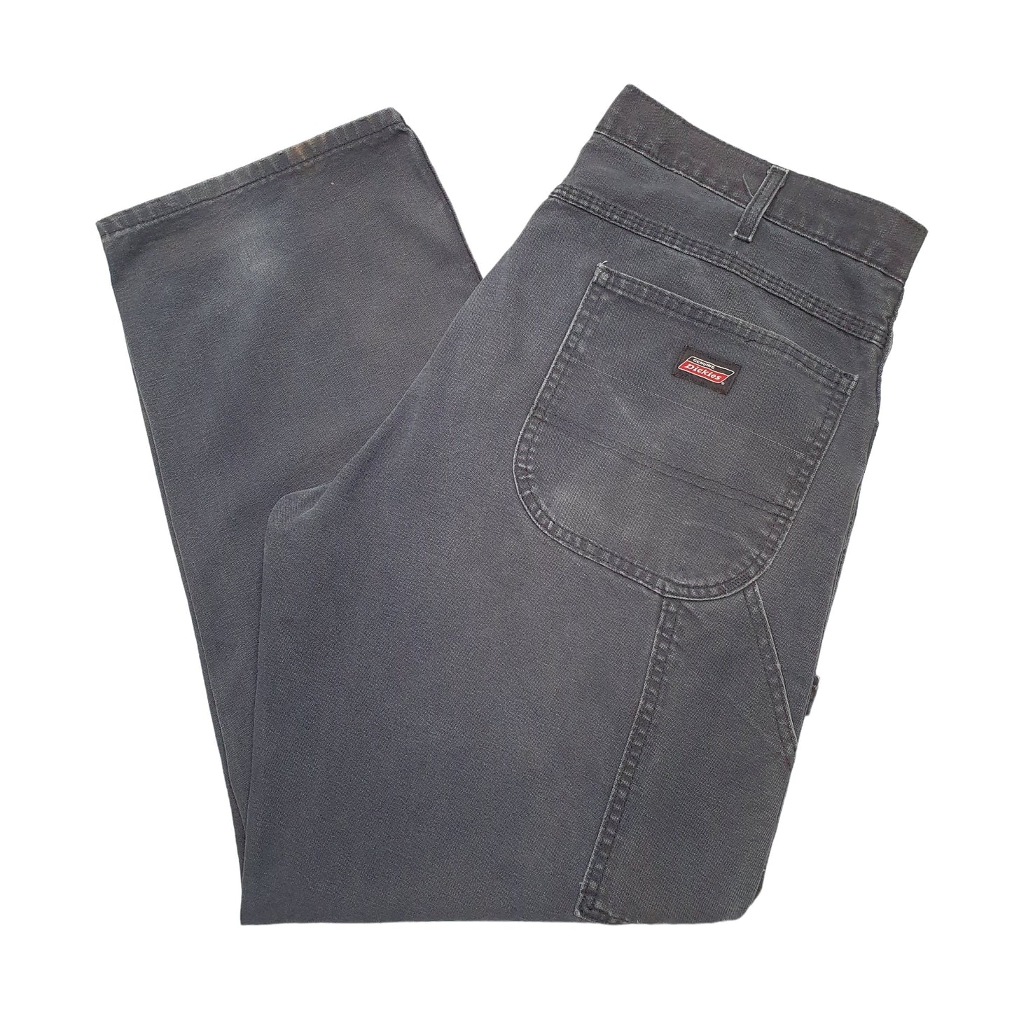 Mens Black Dickies  Carpenter Trousers