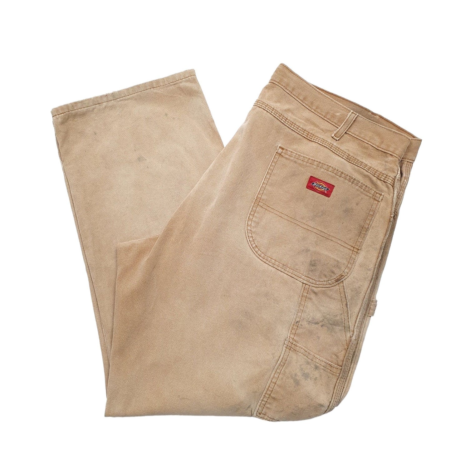 Mens Tan Dickies  Carpenter Trousers