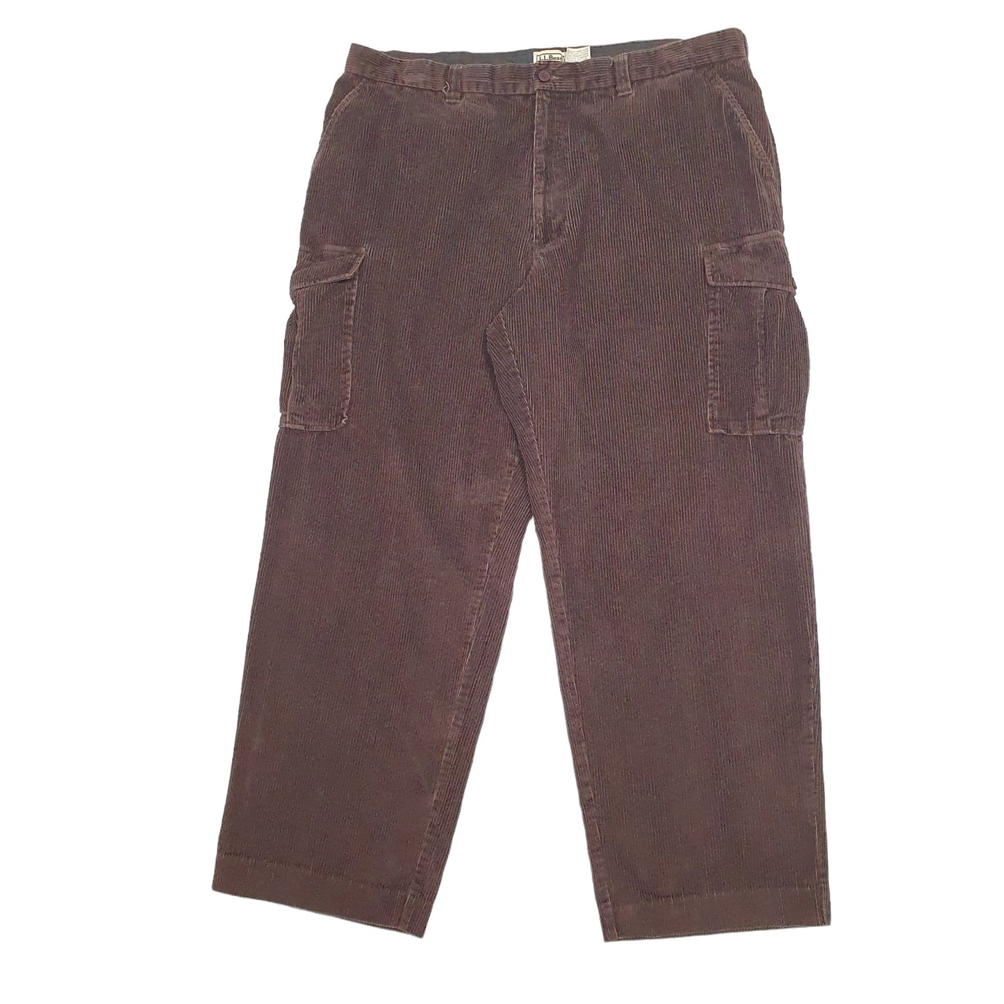 Mens Brown LL.Bean  Corduroy Trousers
