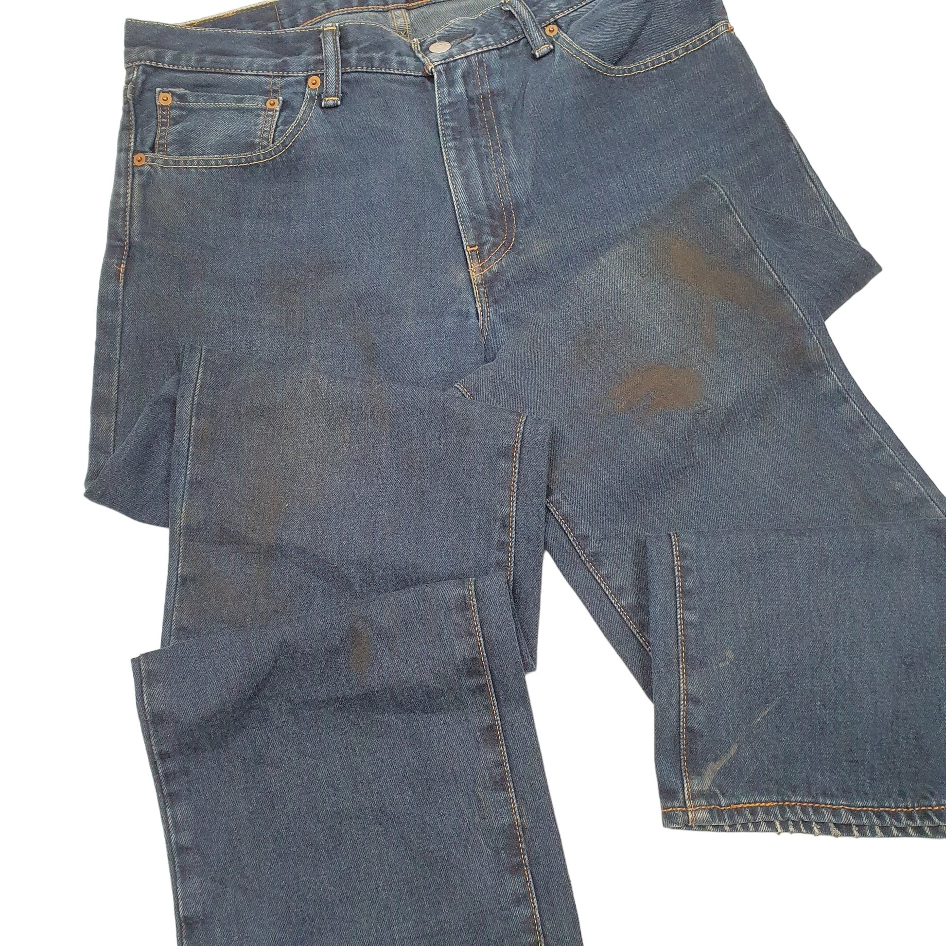 Mens Blue Levis Standard 751 JeansW33 L32