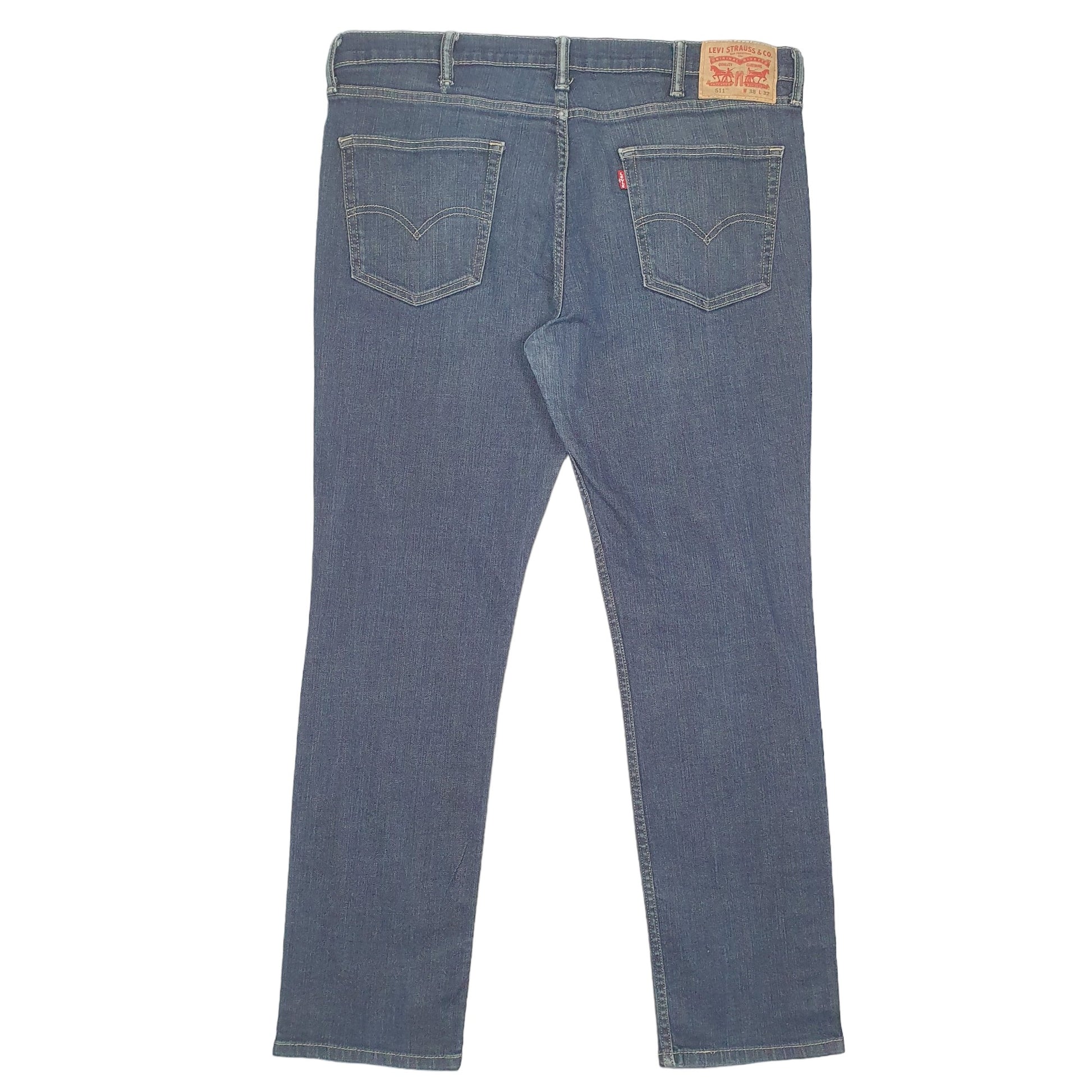 Mens Blue Levis Stretch 511 JeansW38 L32