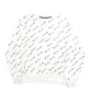 Womens White Champion  Crewneck Jumper