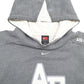 Mens Grey Nike Air Force Hoodie Jumper