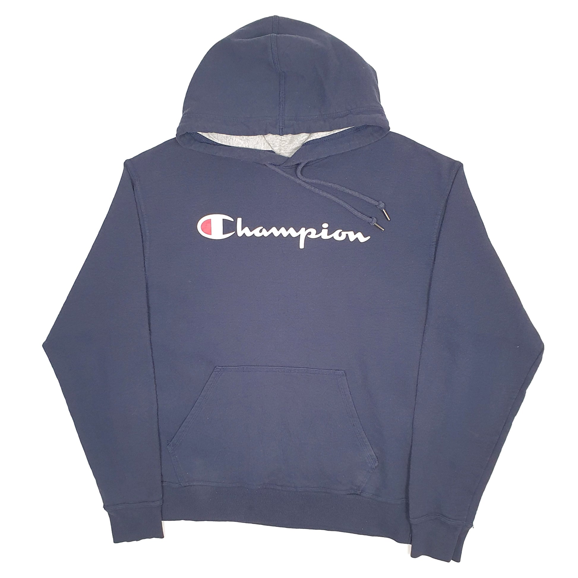 Mens Navy Champion  Hoodie Jumper