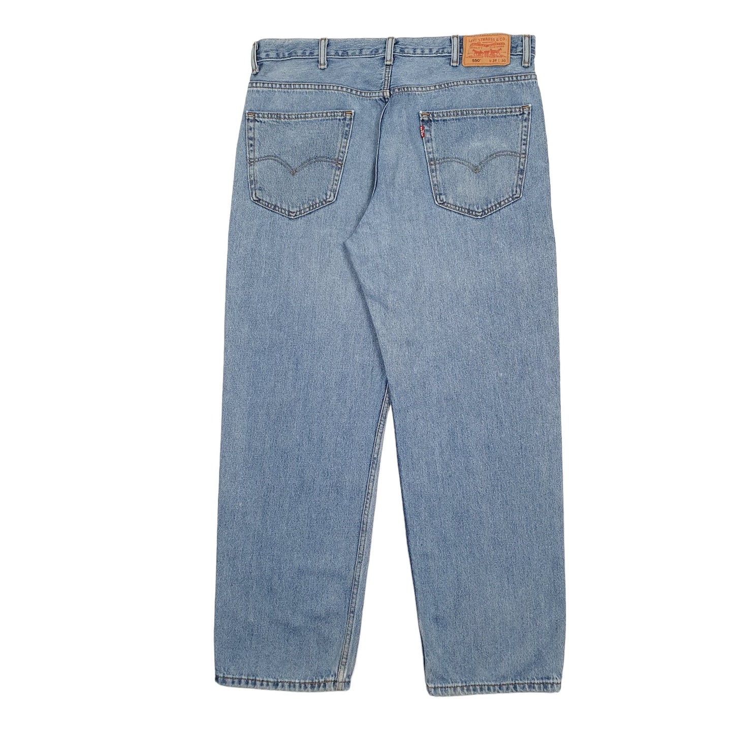Mens Blue Levis  550 JeansW38 L30